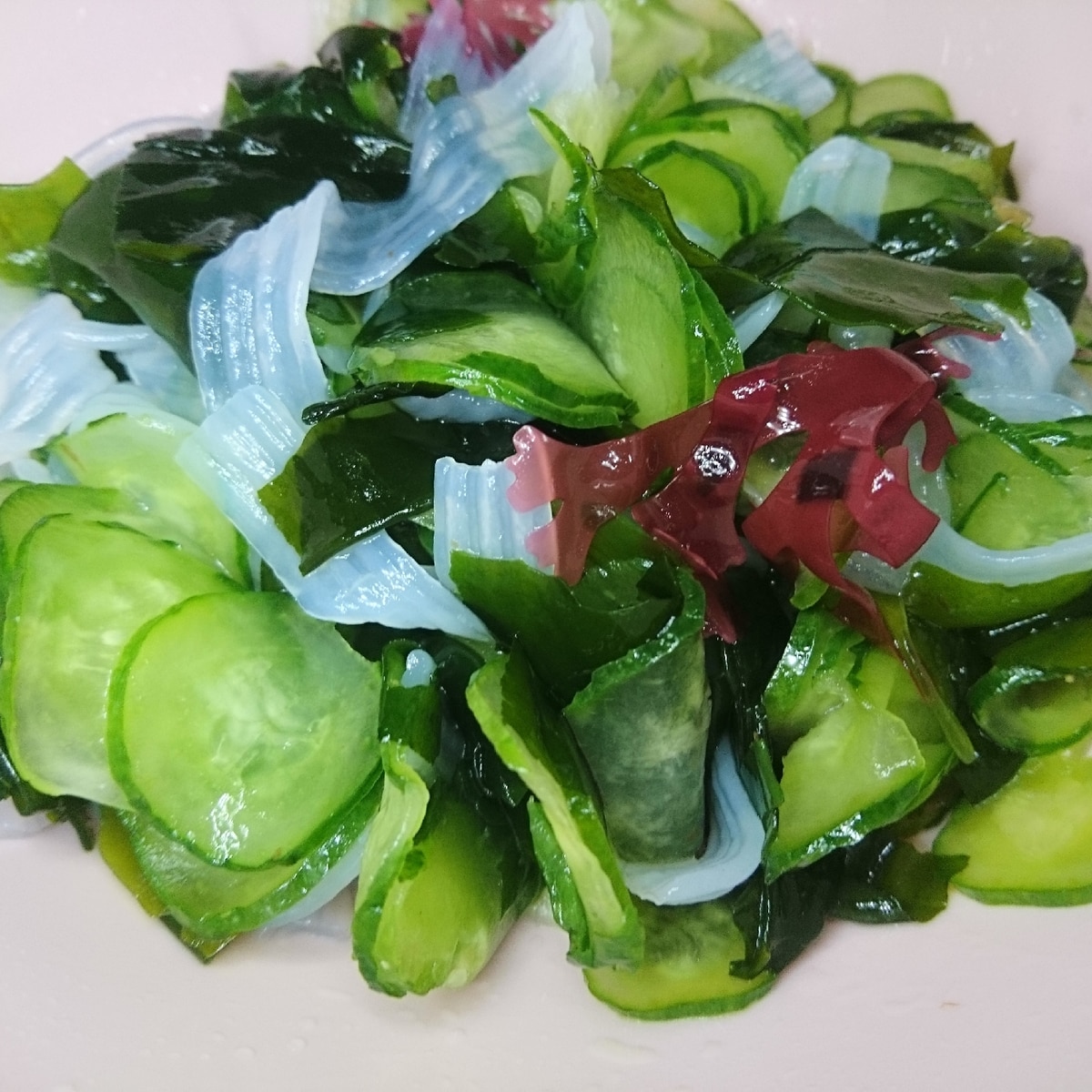 海藻とこんにゃくサラダ レシピ 作り方 By あやめぇ 楽天レシピ